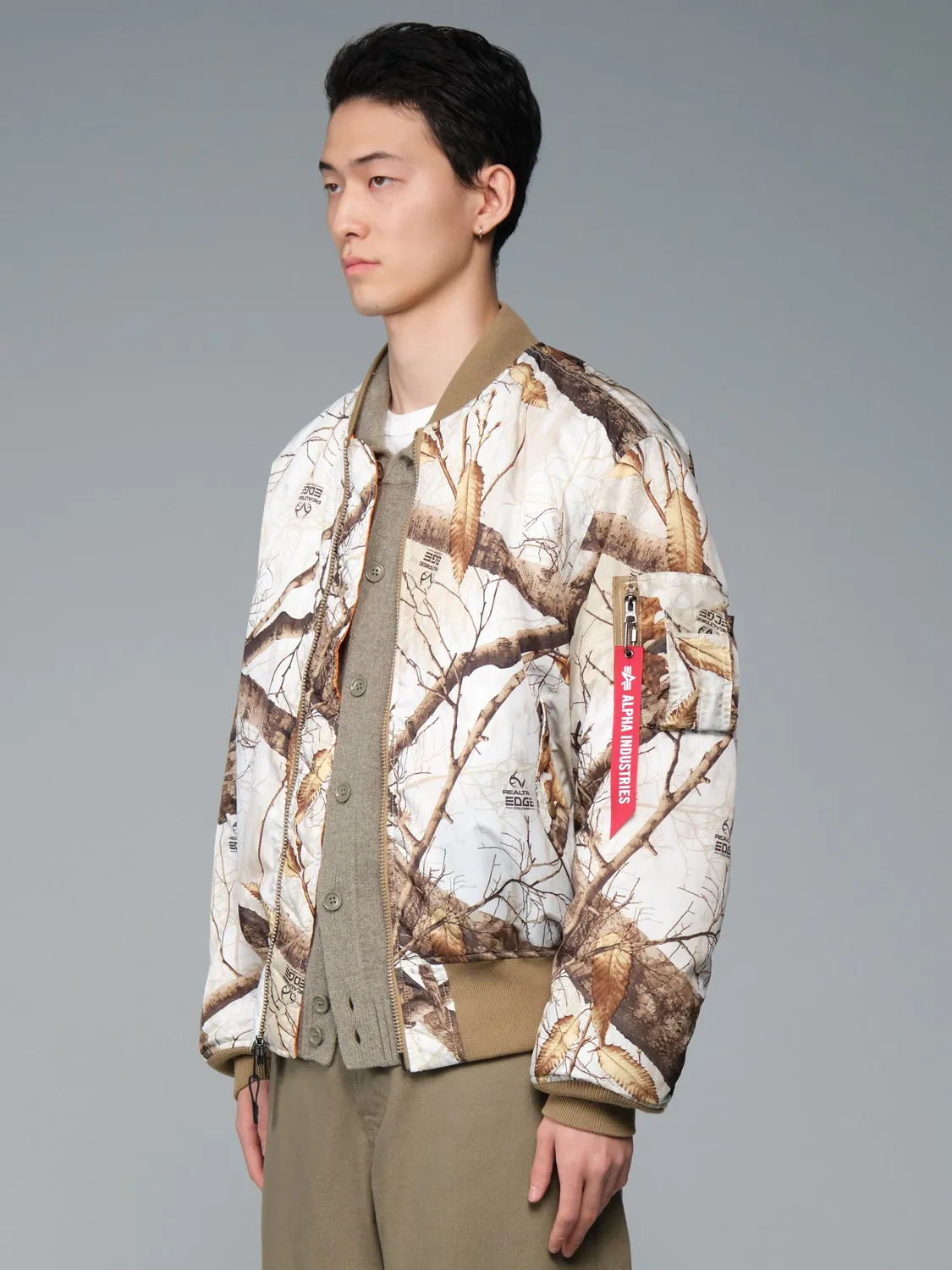 Alpha Industries MA-1 Camo blouson Snow Realtree Camo