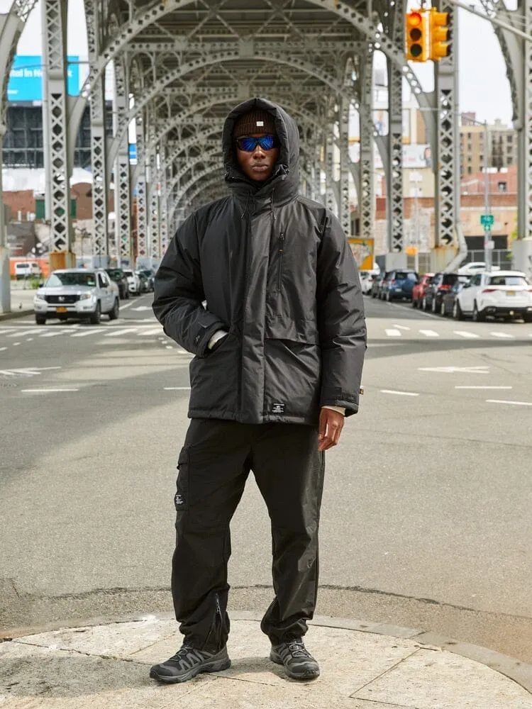 Alpha Industries Raglan Parka parka noir grand froid