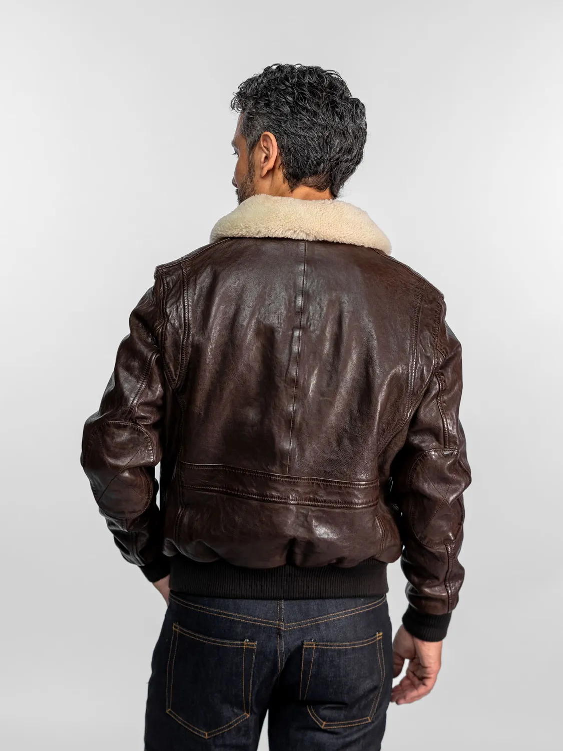 DAYTONA Corsair blouson aviateur cuir mouton bison