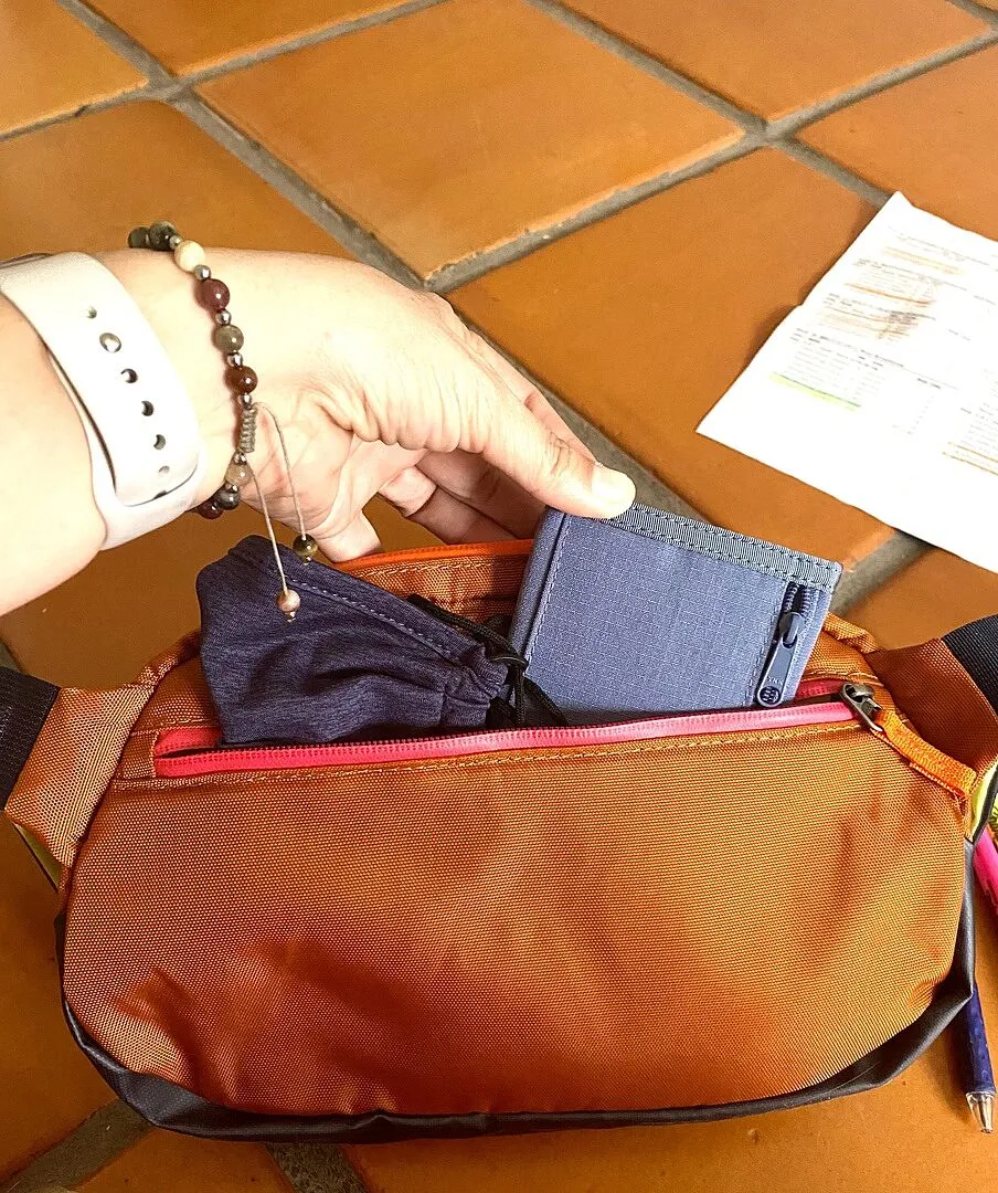Cotopaxi Coso 2L sac banane rust azul recyclé
