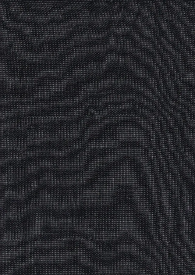 Hollington toile de lin gris fusain tissu au mètre lin viscose