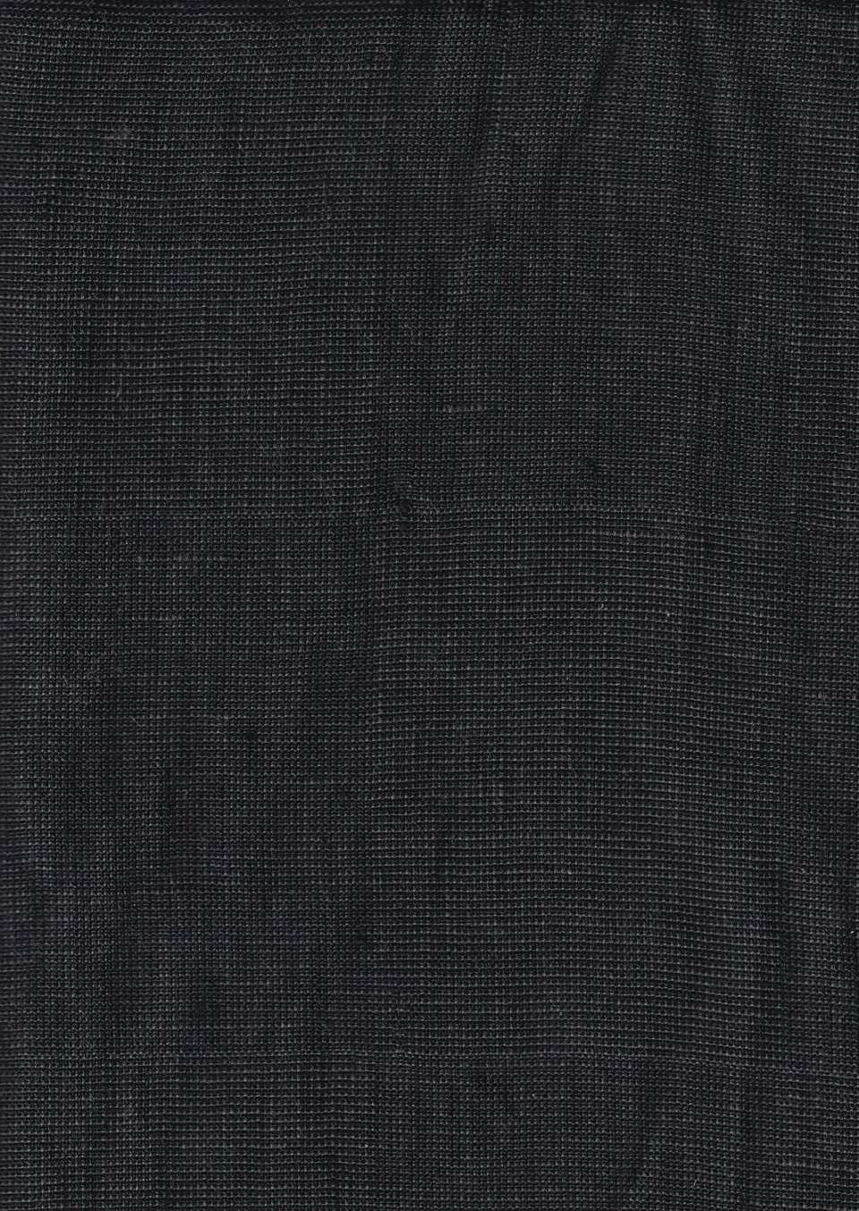 Hollington toile de lin gris fusain tissu au mètre lin viscose