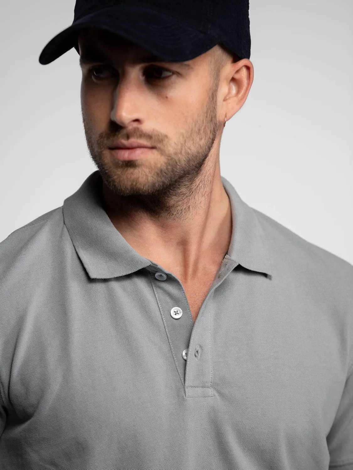 Daytona Baytown polo homme Navy coton pique respirant