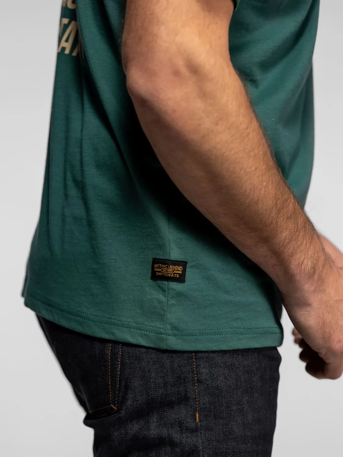 Daytona Vernon t-shirt worker beige coton peigné