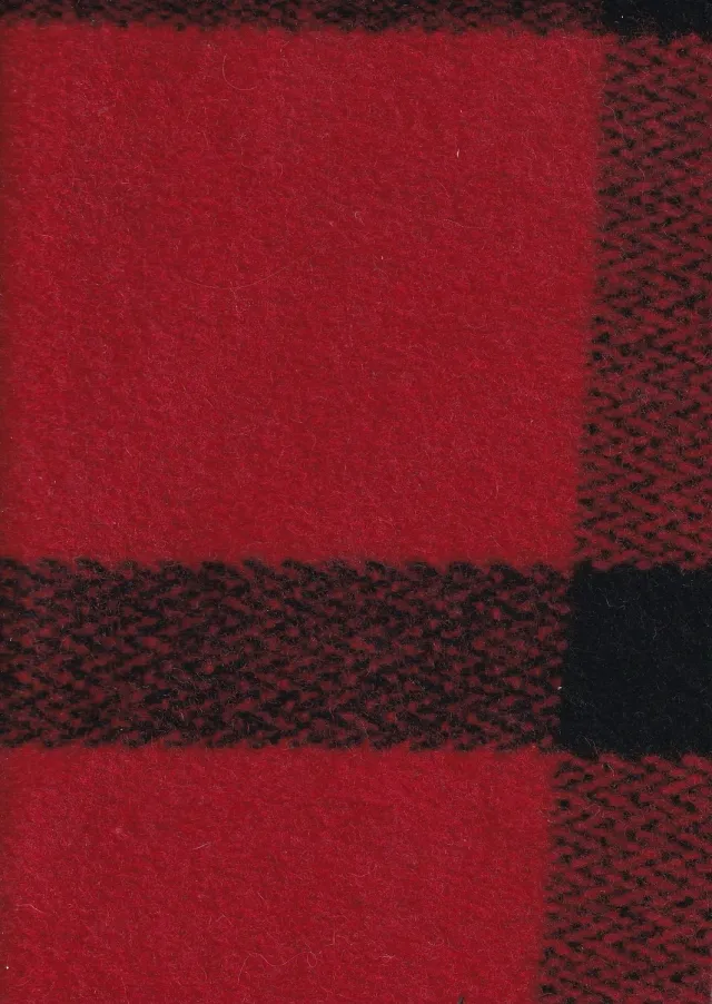 Hollington drap de laine rouge Canada tissu 2 m chaud