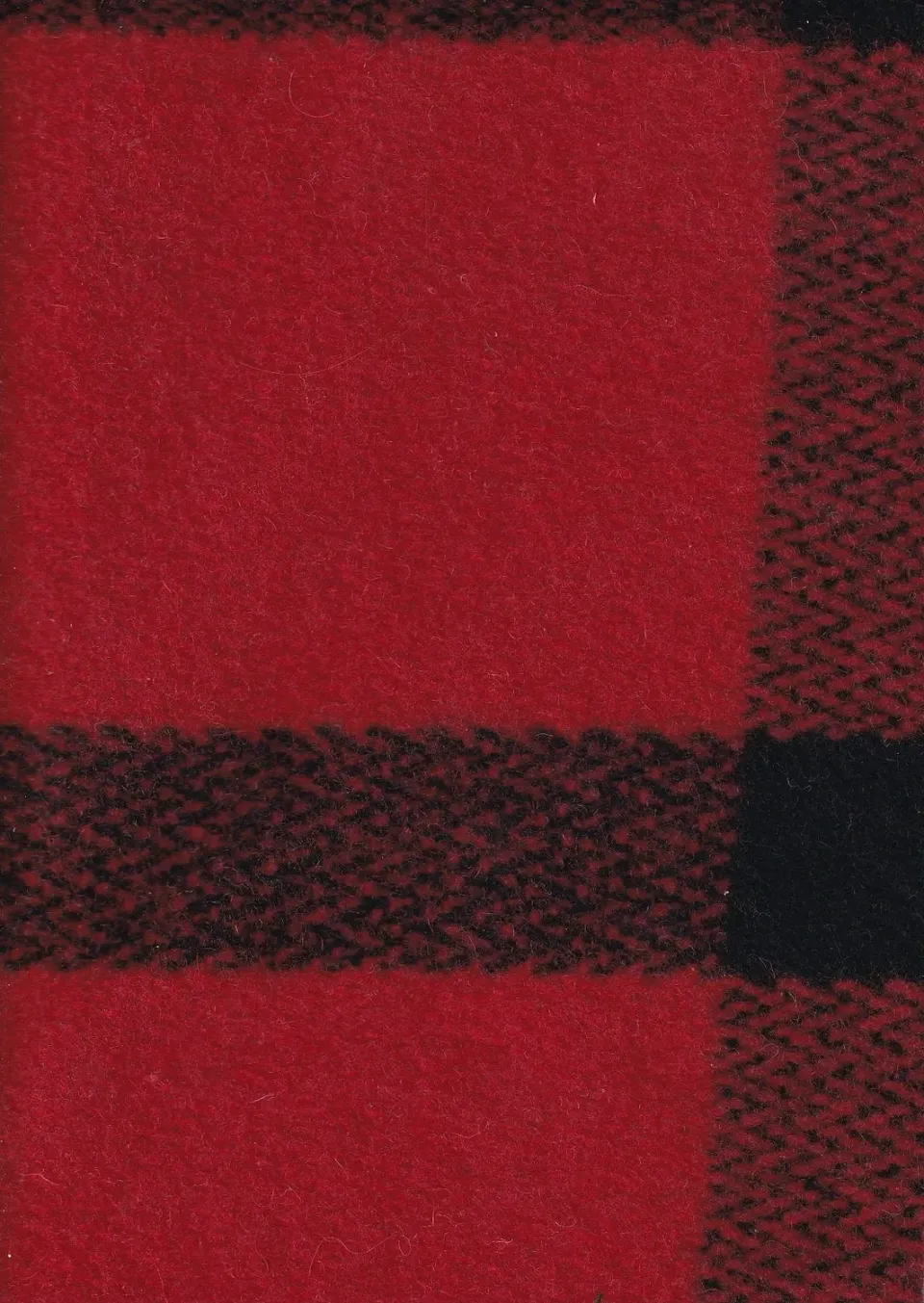 Hollington drap de laine rouge Canada tissu 2 m chaud