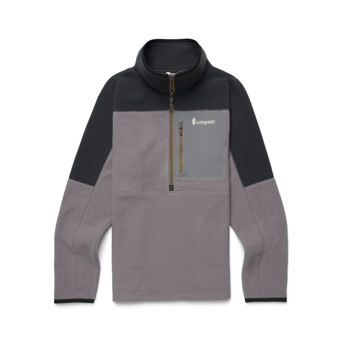 Cotopaxi Abrazo Fleece Half-Zip polaire homme noir recyclé