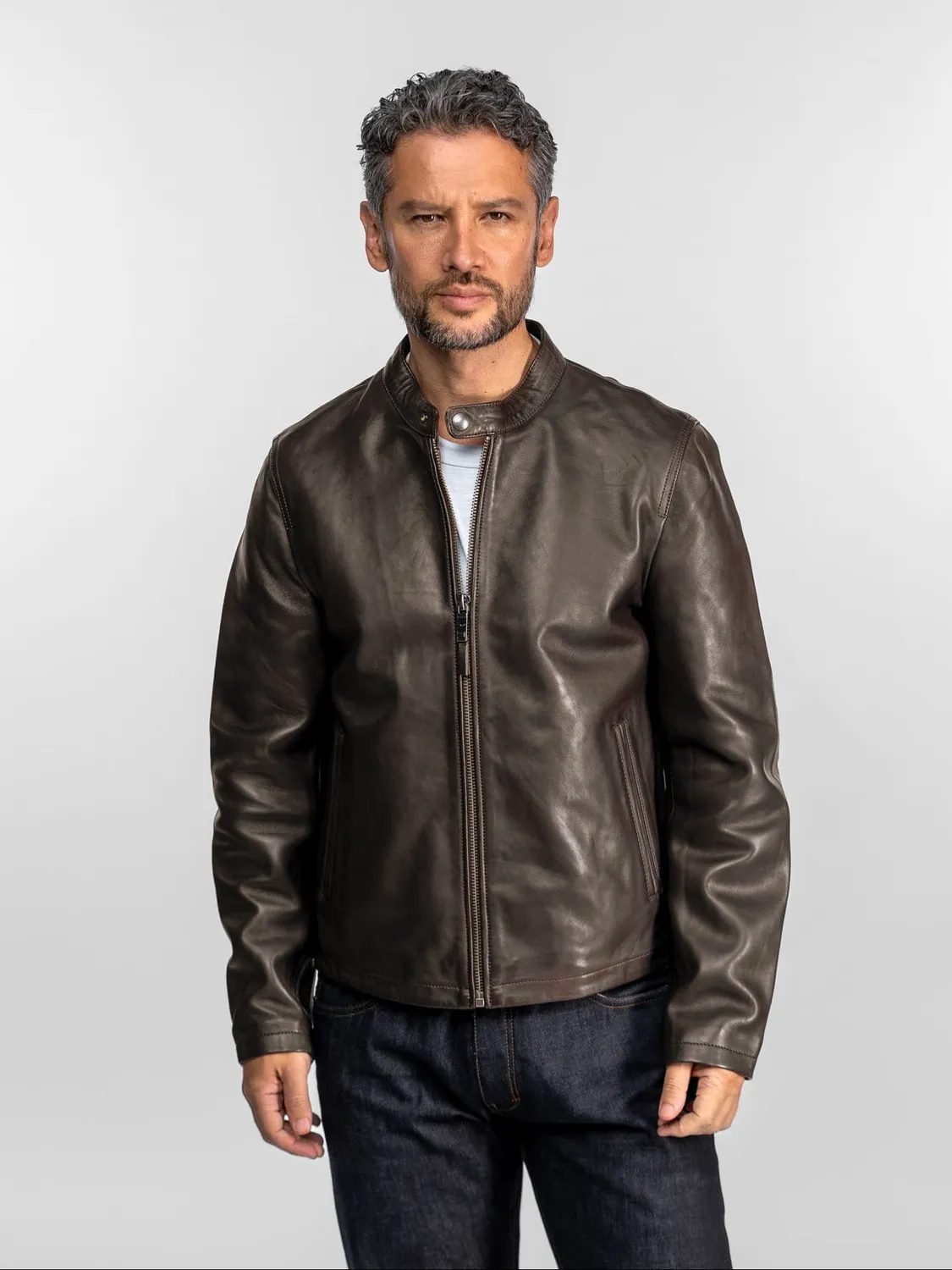 DAYTONA Hodos blouson cuir mouton noir motard