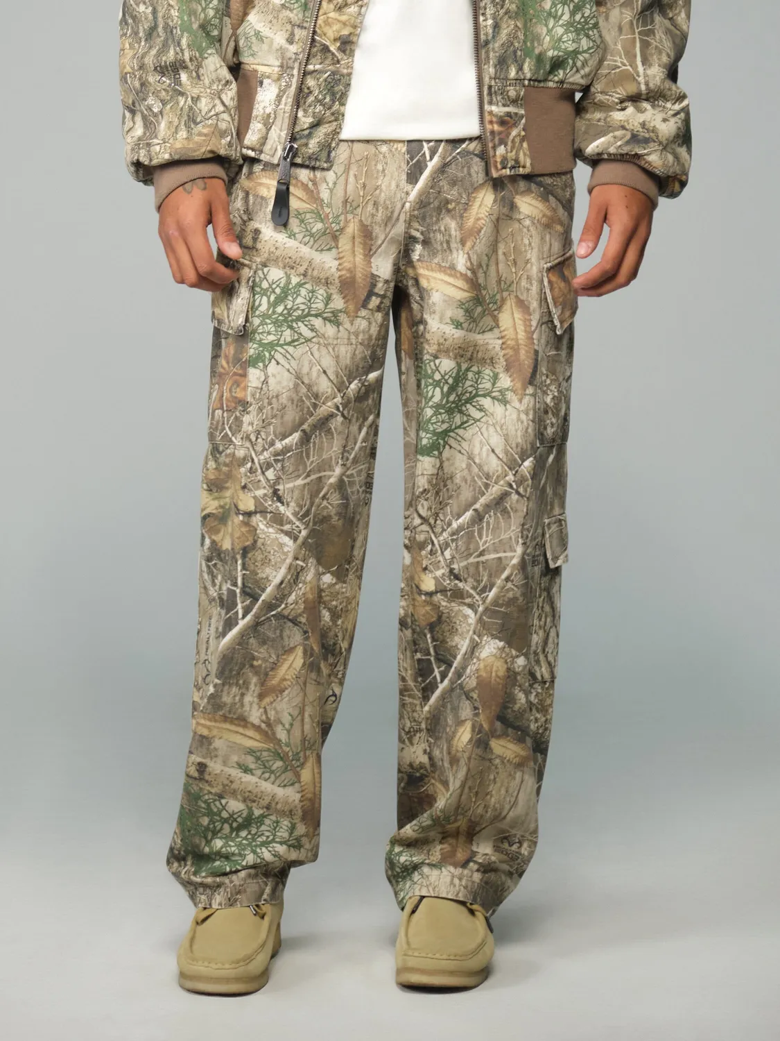 Alpha Industries ACU Pantalon Cargo Realtree Camo Coton