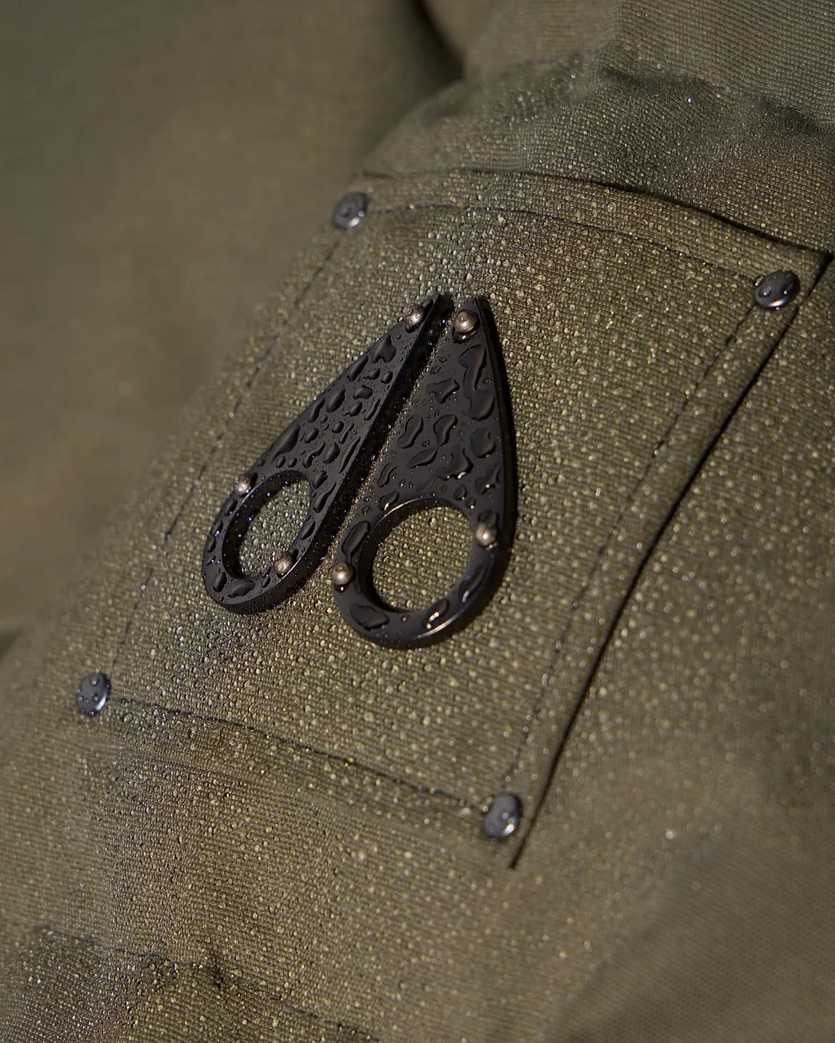 Moose Knuckles Banff Down manteau combat long chaud