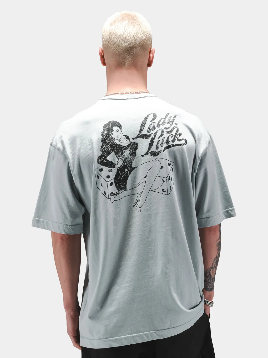 Alpha Industries Lady Luck t-shirt relaxed noir