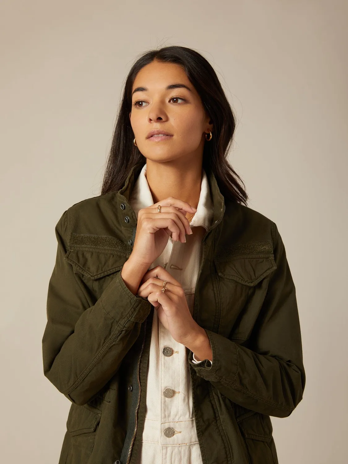 Alpha Industries M-65 Mod veste field noire coton