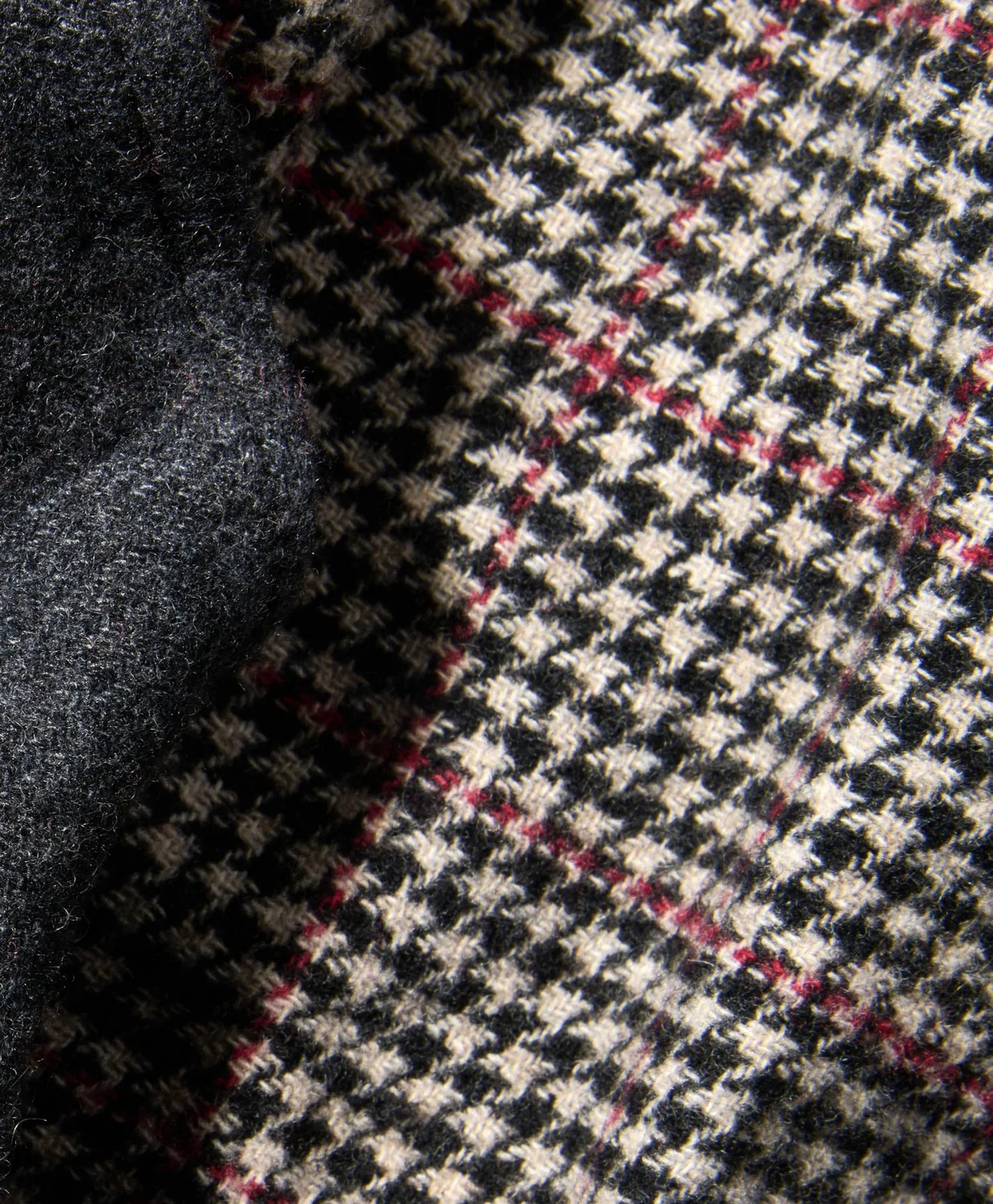 SOUBACQ Le Bleu Lenno veste de travail pied-de-poule
