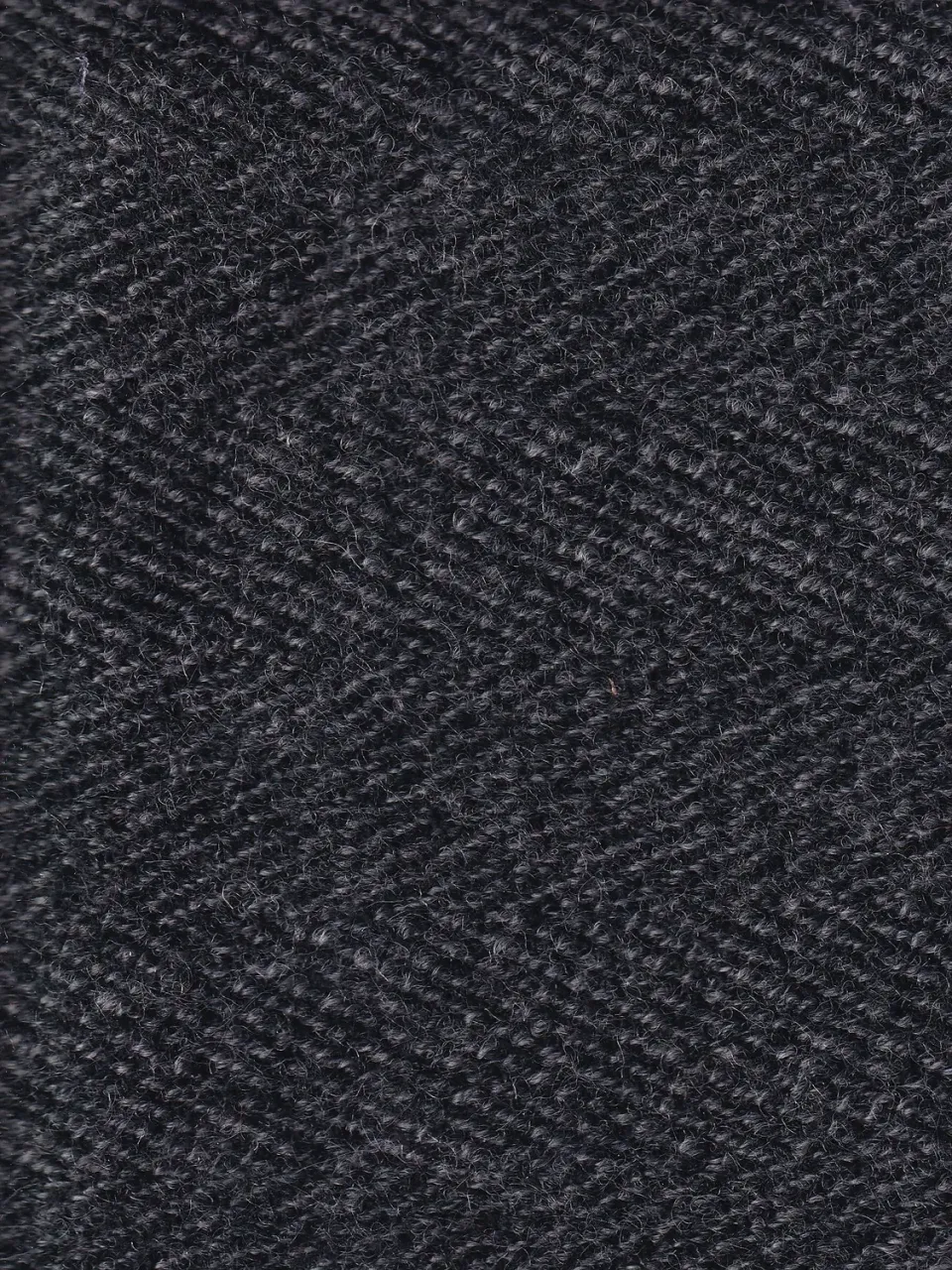 Hollington drap de laine tissu double-face gris prunette