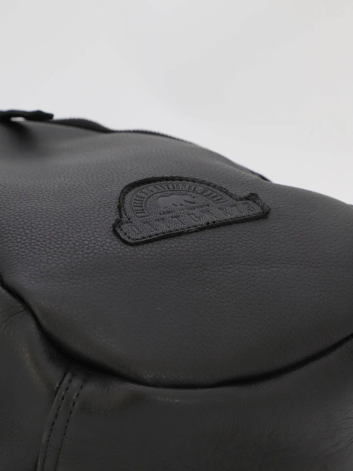 Daytona Siling sacoche cuir noir chèvre 2 poches