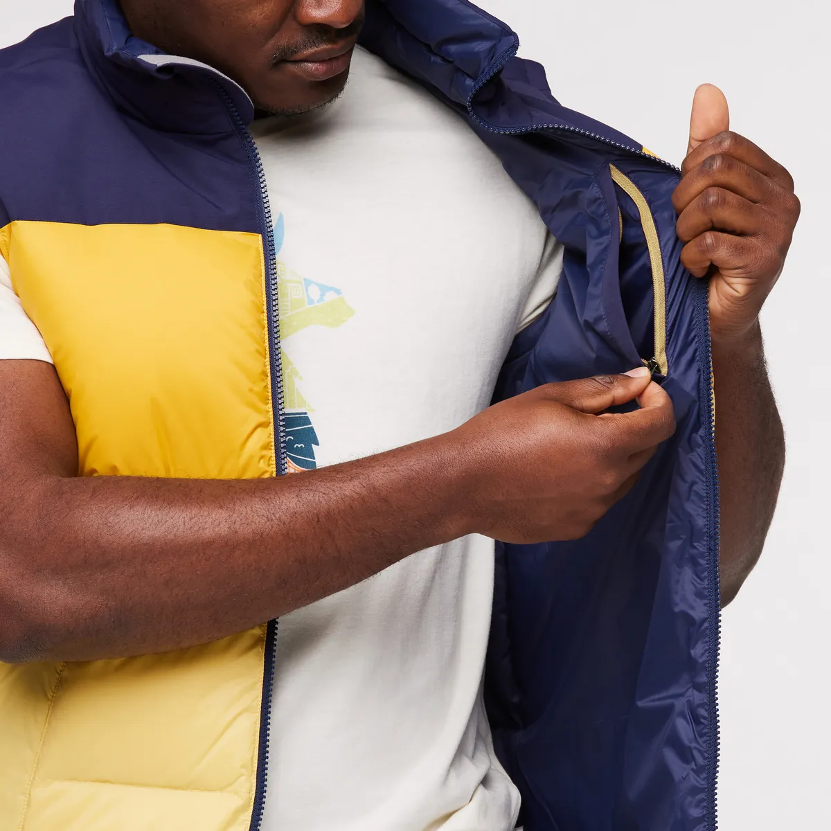 Cotopaxi Solazo Gilet doudoune homme Maritime/Amber isolant