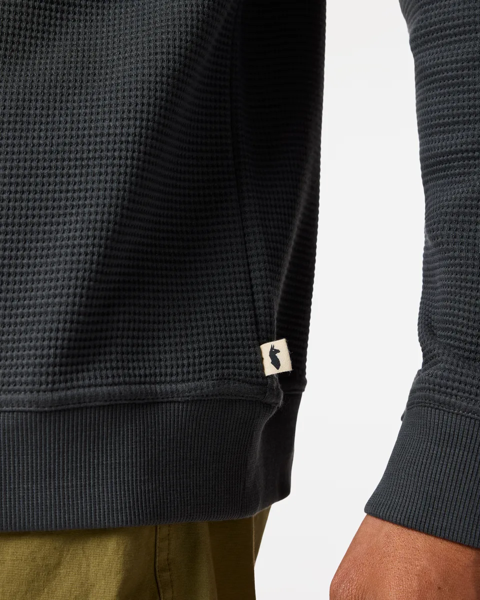 Cotopaxi Atajo Waffle Rugby polo homme maille gaufrée