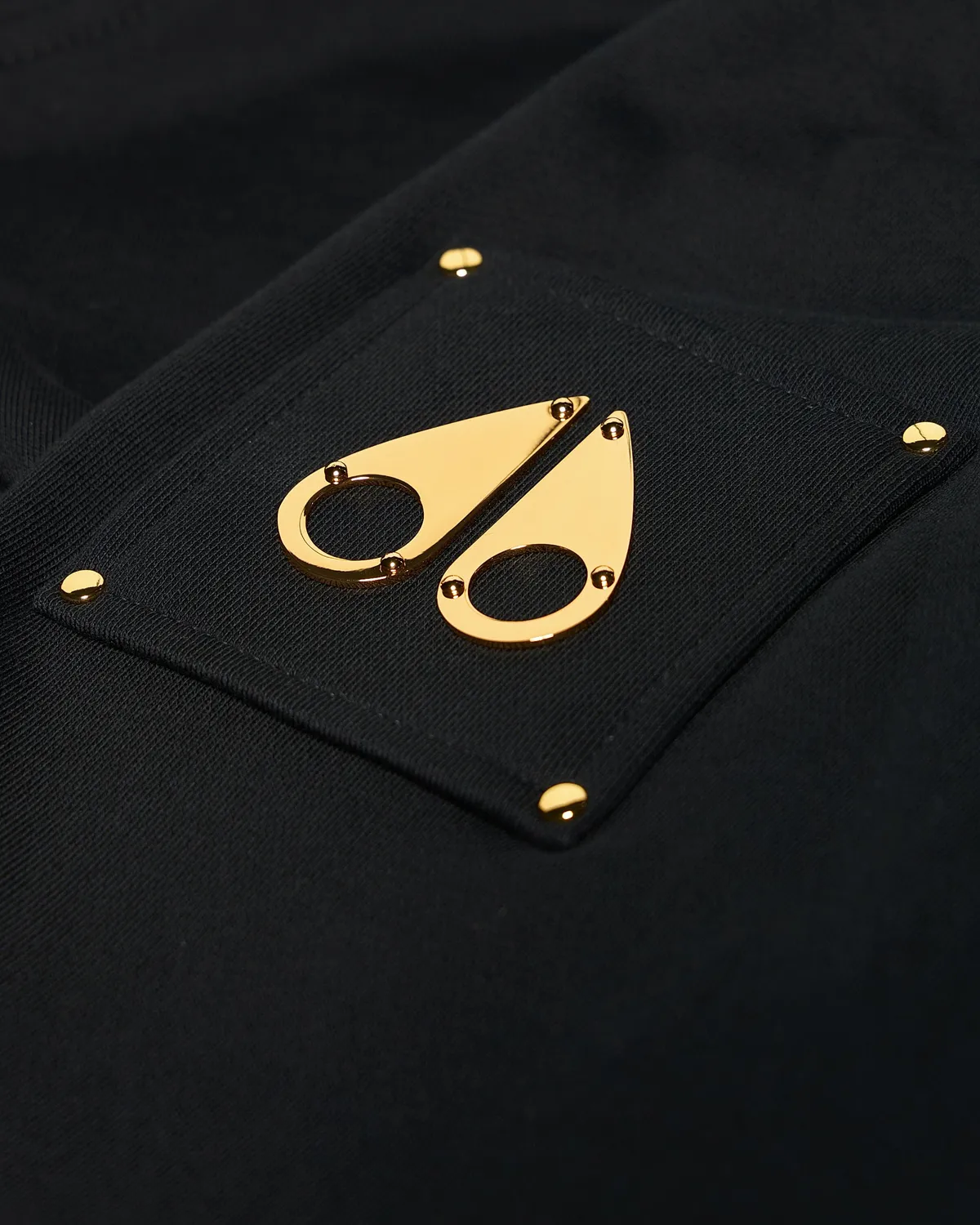 Moose Knuckles Gold Series Hartsfield sweat capuche noir homme