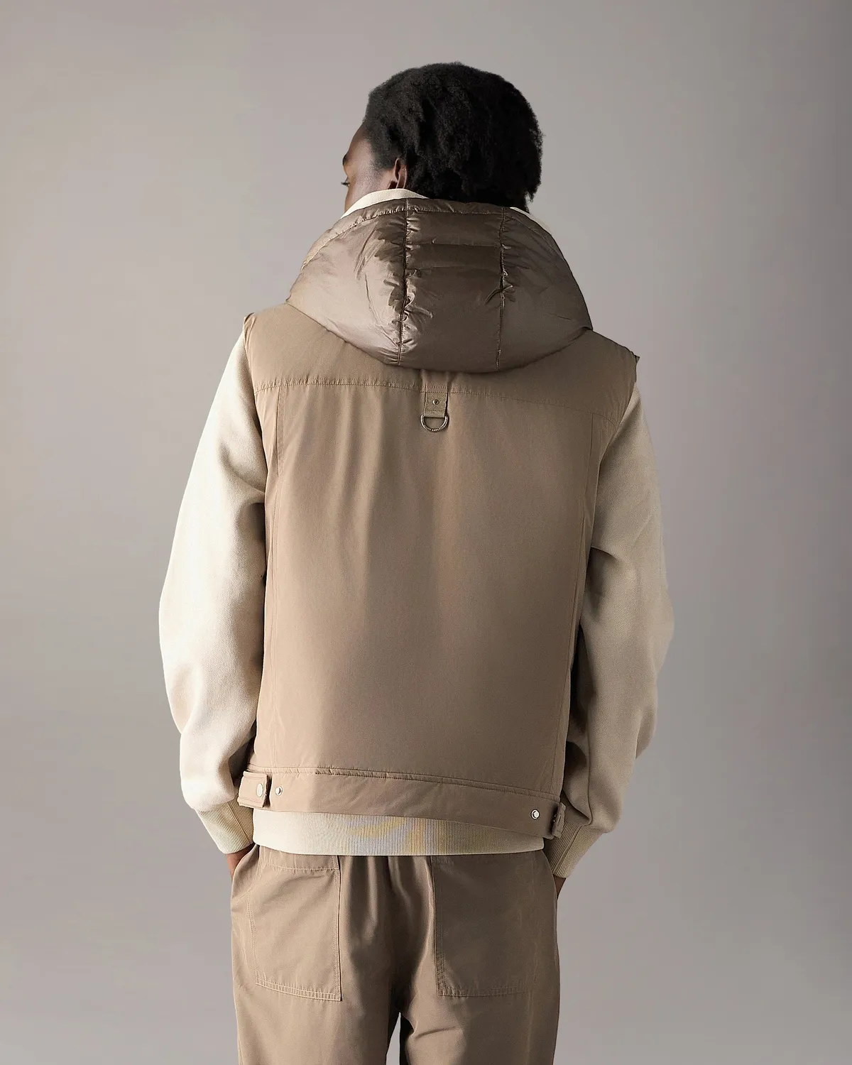 Moose Knuckles Brixton Gilet Duvet Ashen Sans Manches