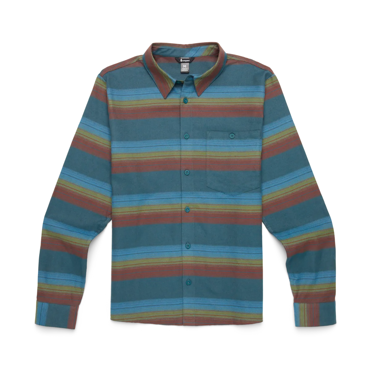 Cotopaxi Quedo chemise flanelle homme Coffee Plaid coton bio