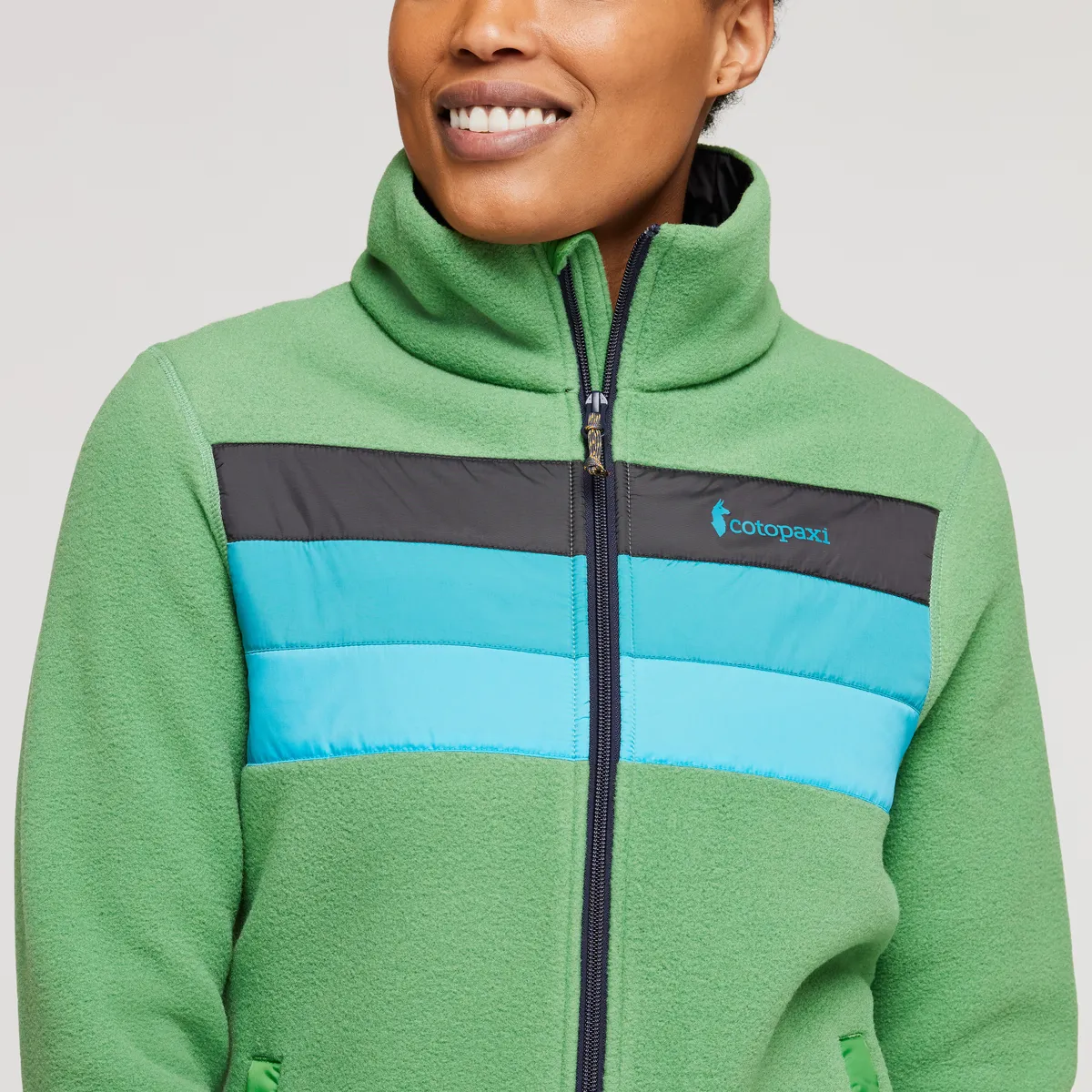 Cotopaxi Teca Fleece Full-Zip veste polaire femme April Showers