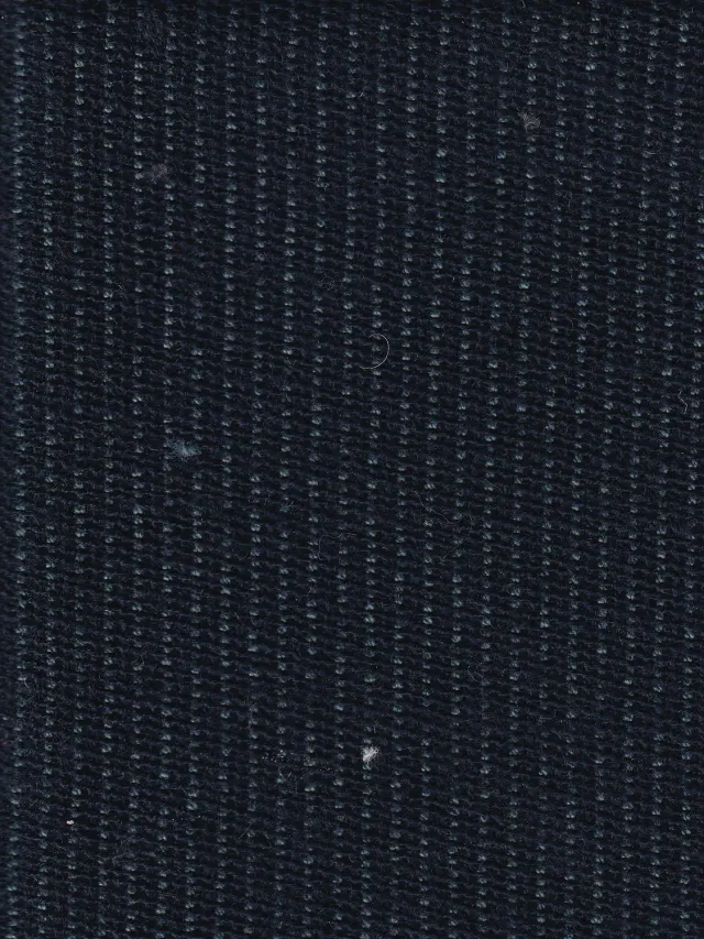 HOLLINGTON toile laine coton marine étoile tissu au mètre extensible