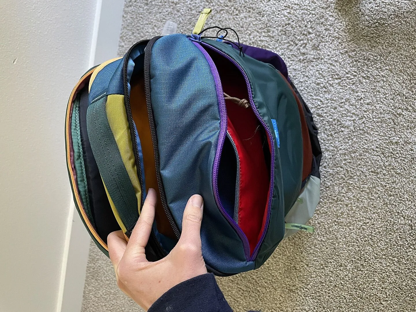 Cotopaxi Allpa 26L sac à dos Del Día tissu unique