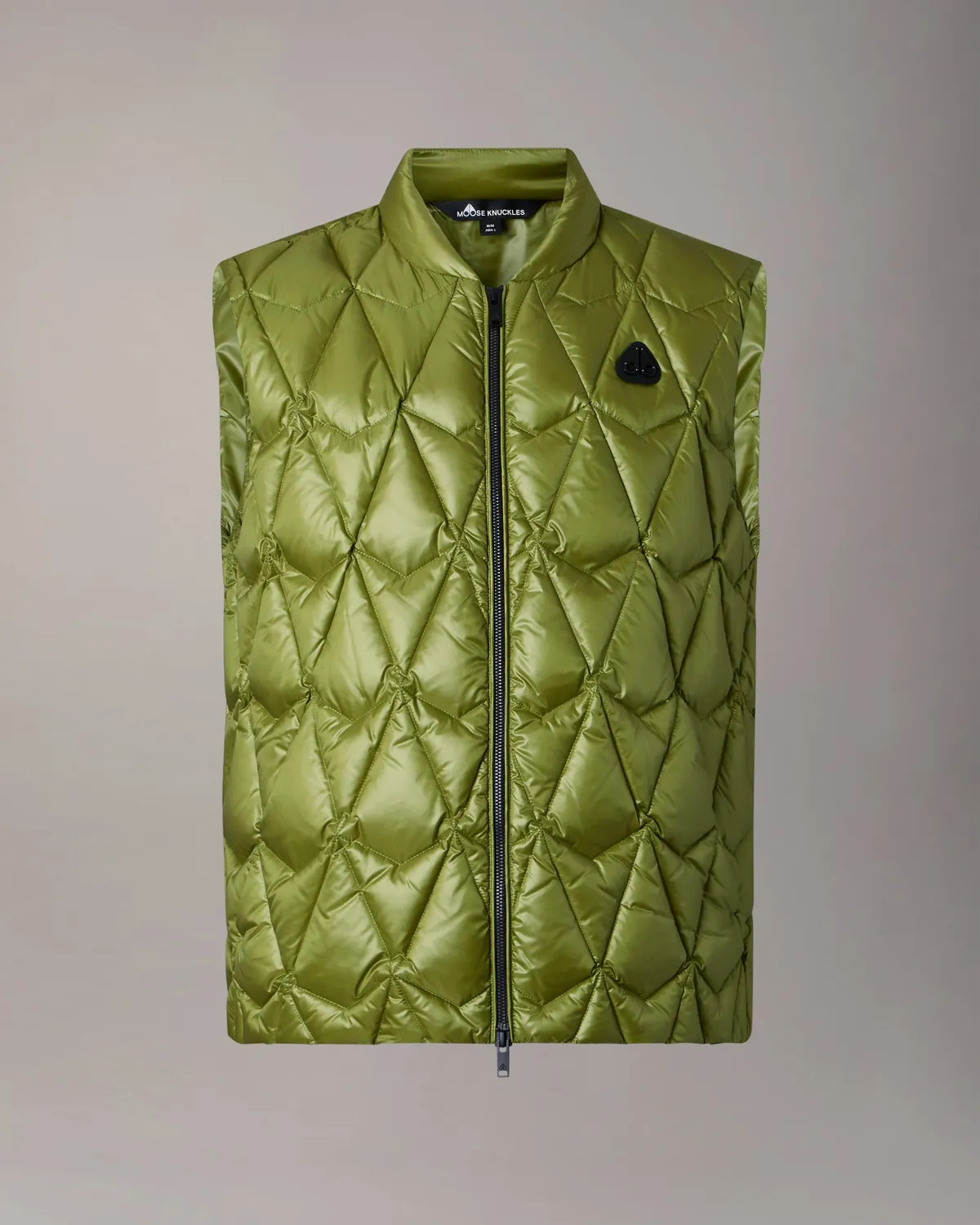 Moose Knuckles Iceberg Quilt Down Vest gilet clover matelassé