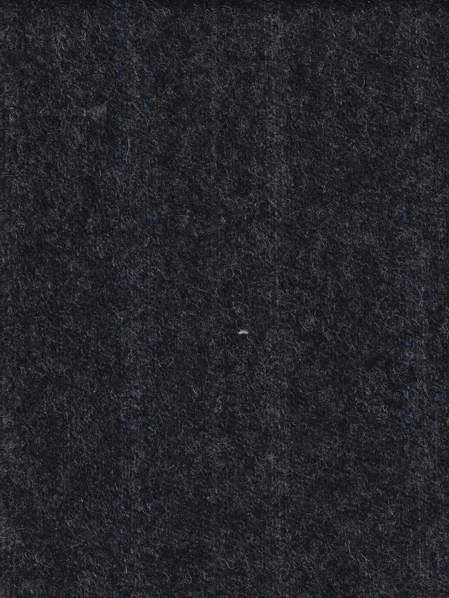 Hollington tissu flanelle laine angora gris ouragan