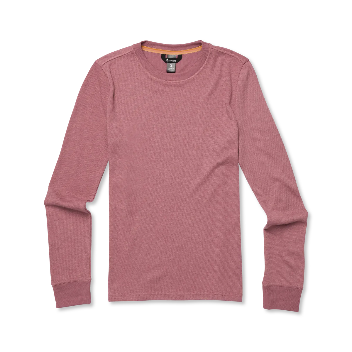 Cotopaxi Perenne chemise manches longues femme dusty rose laine