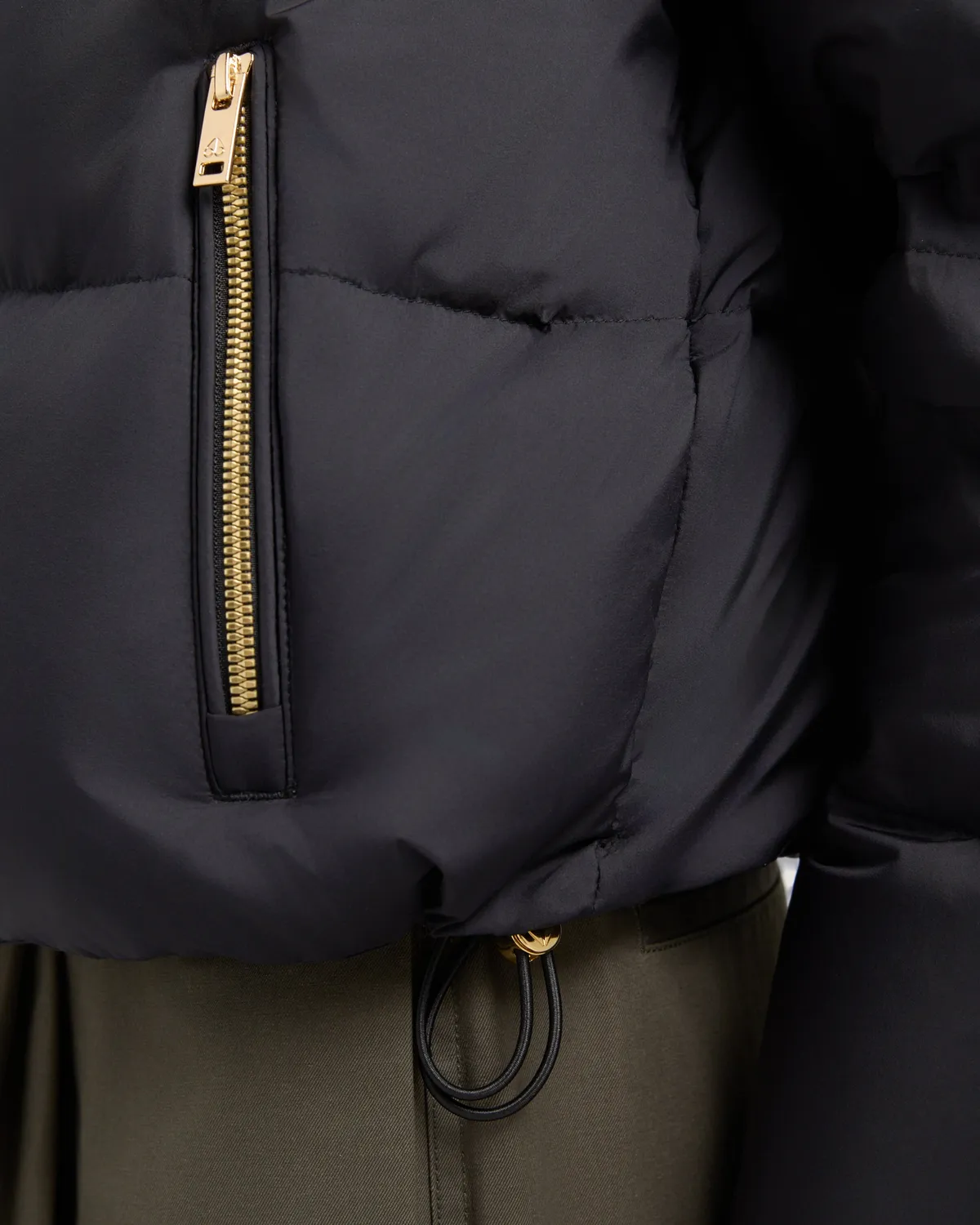 Moose Knuckles Misti Gold Series puffer noir femme