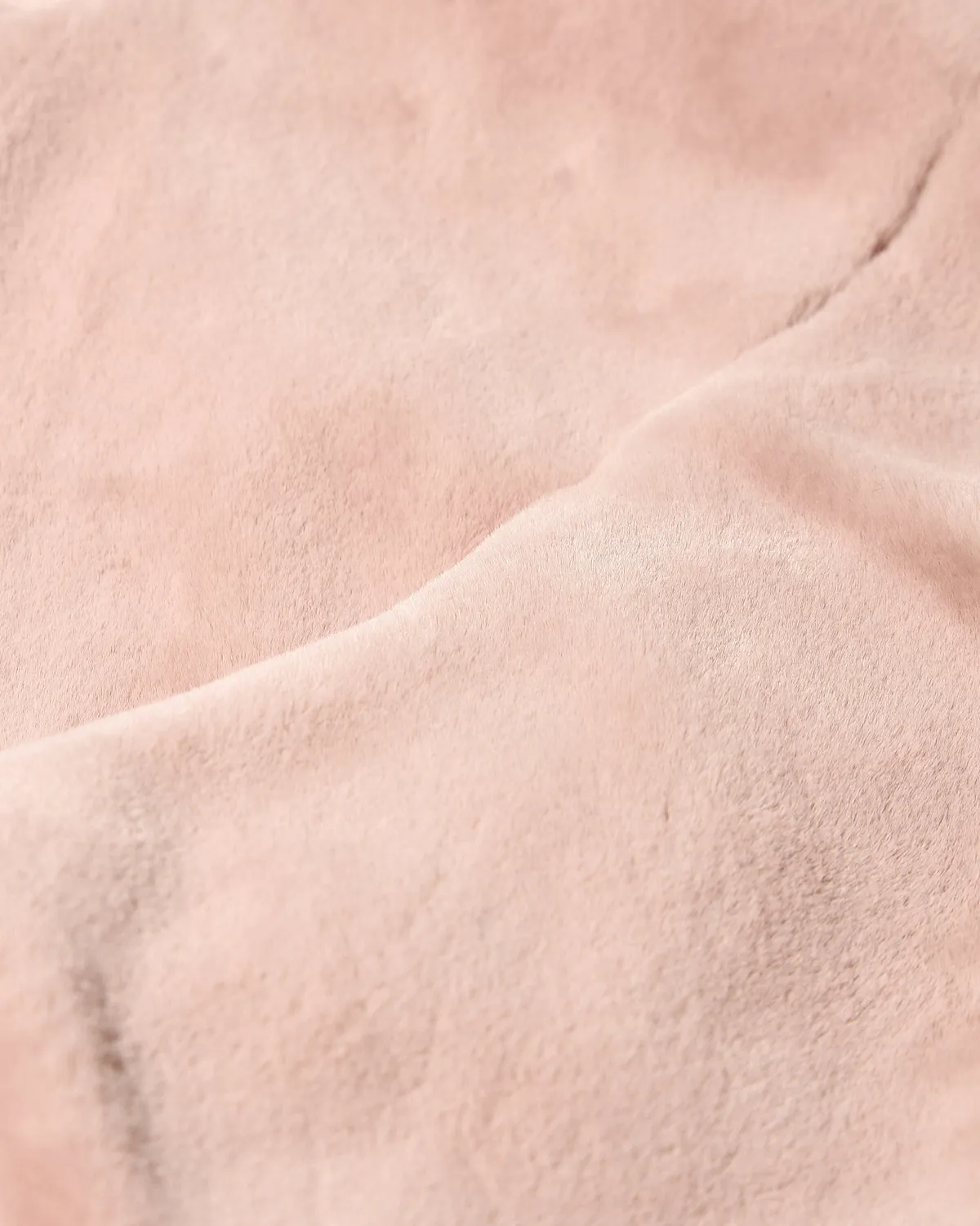 Moose Knuckles Bunny Roslyn Hoodie Rosewood fausse fourrure