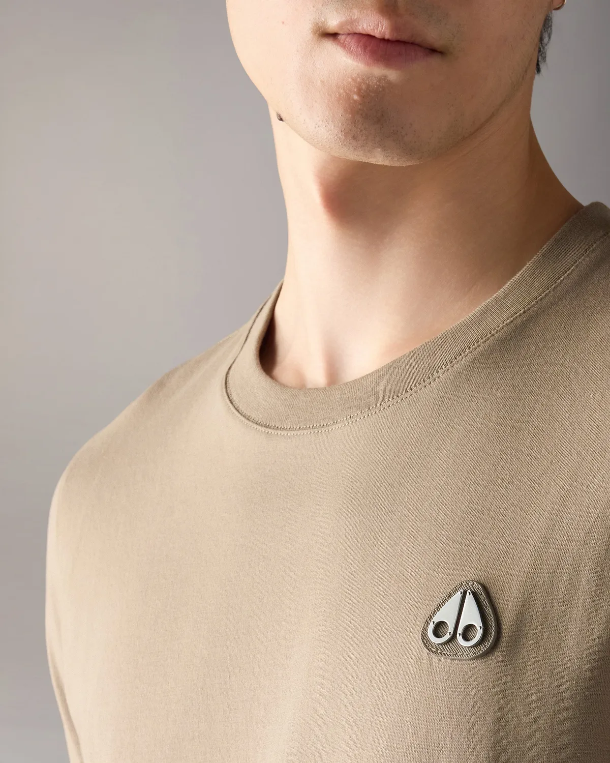Moose Knuckles Crescent T-Shirt t-shirt gris