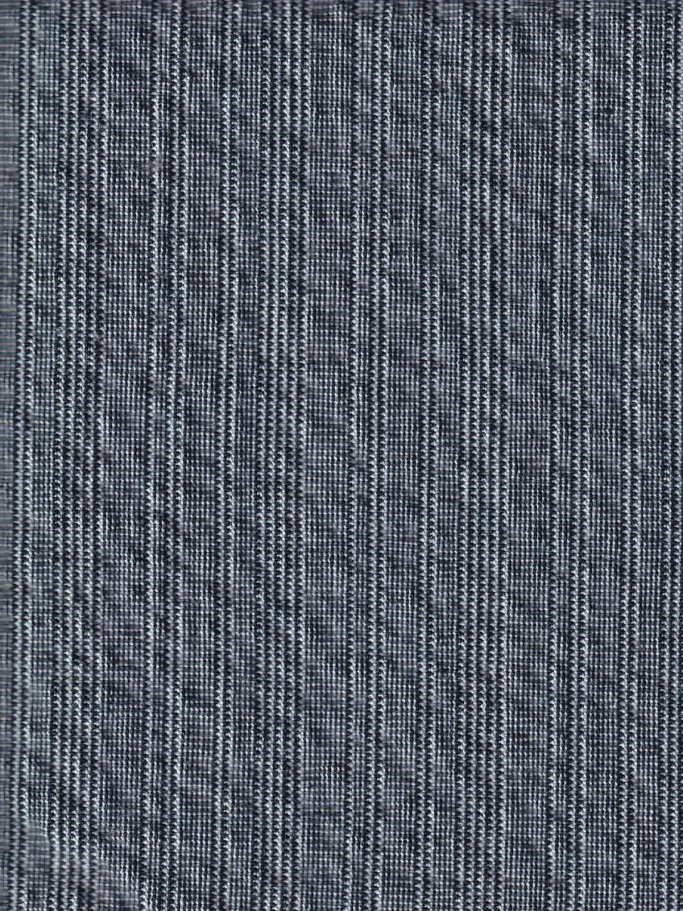 HOLLINGTON effet seersucker fun blue tissu au mètre coton stretch
