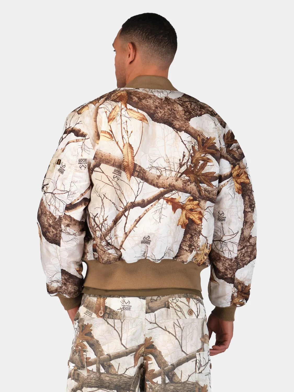 Alpha Industries MA-1 Camo blouson Snow Realtree Camo