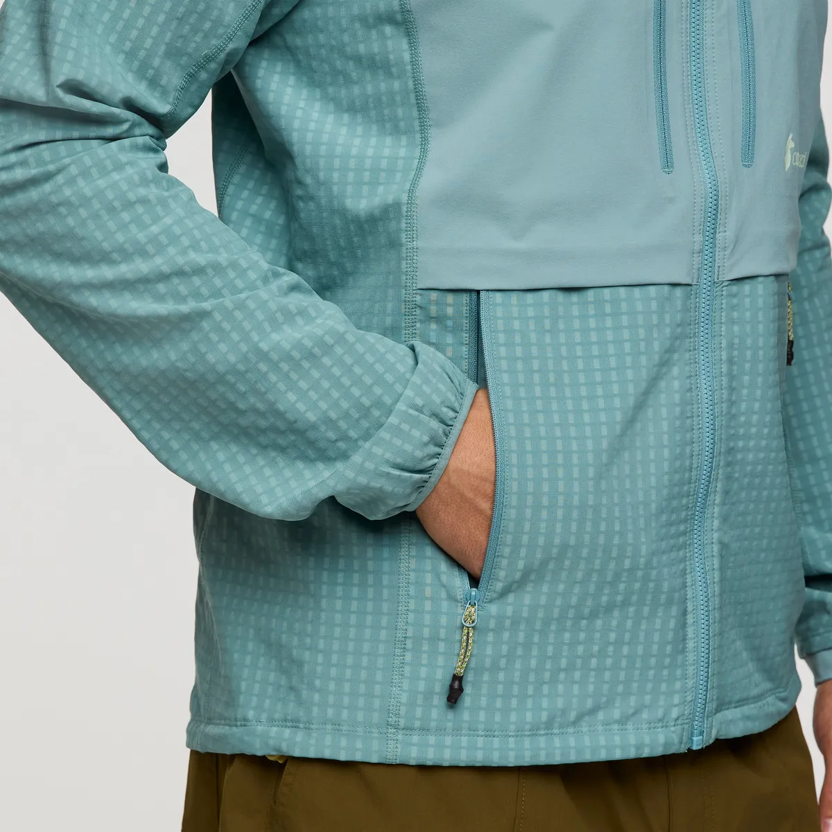 Cotopaxi Yermo veste softshell homme à capuche stretch