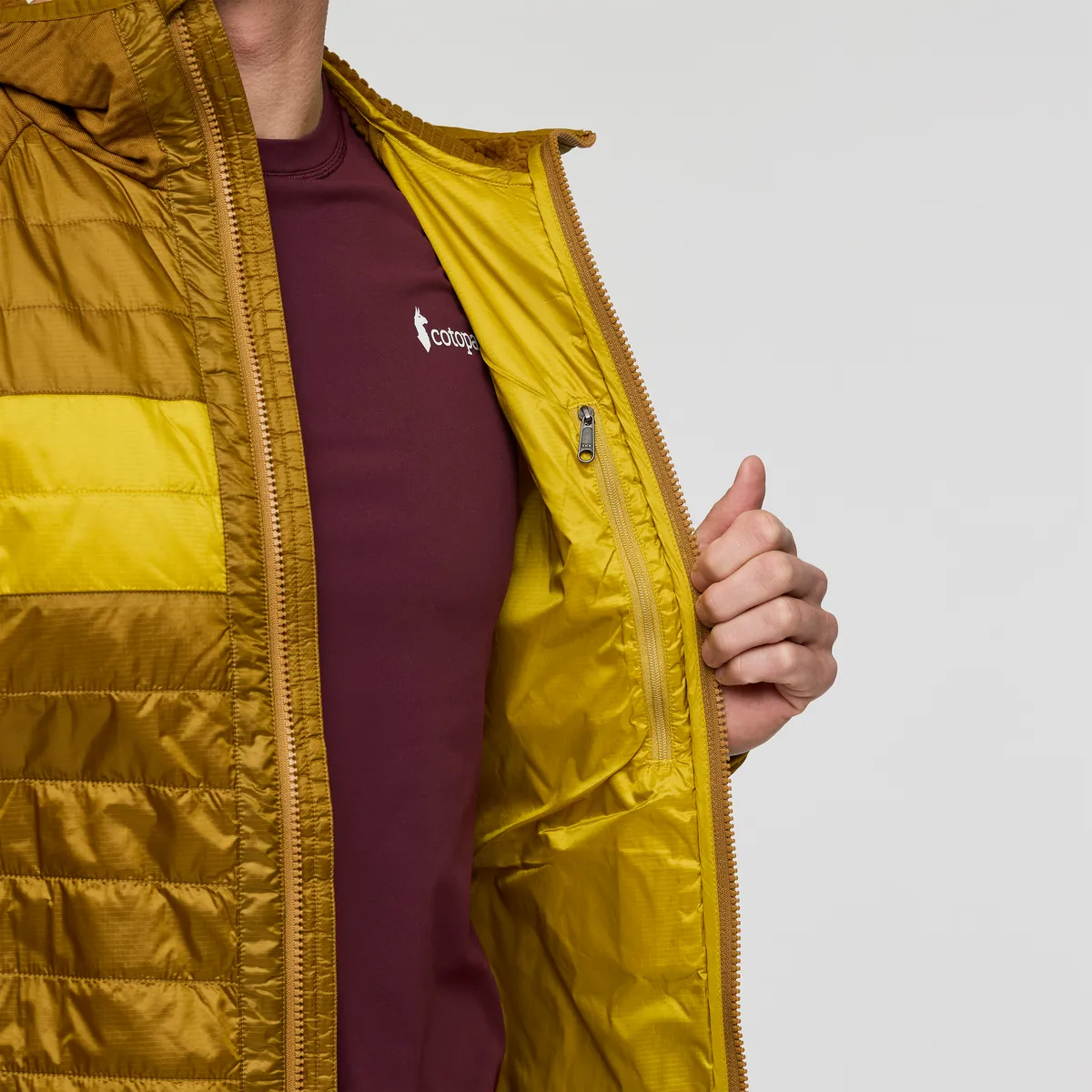 Cotopaxi Capa Hybrid veste isolante homme Bronze respirante
