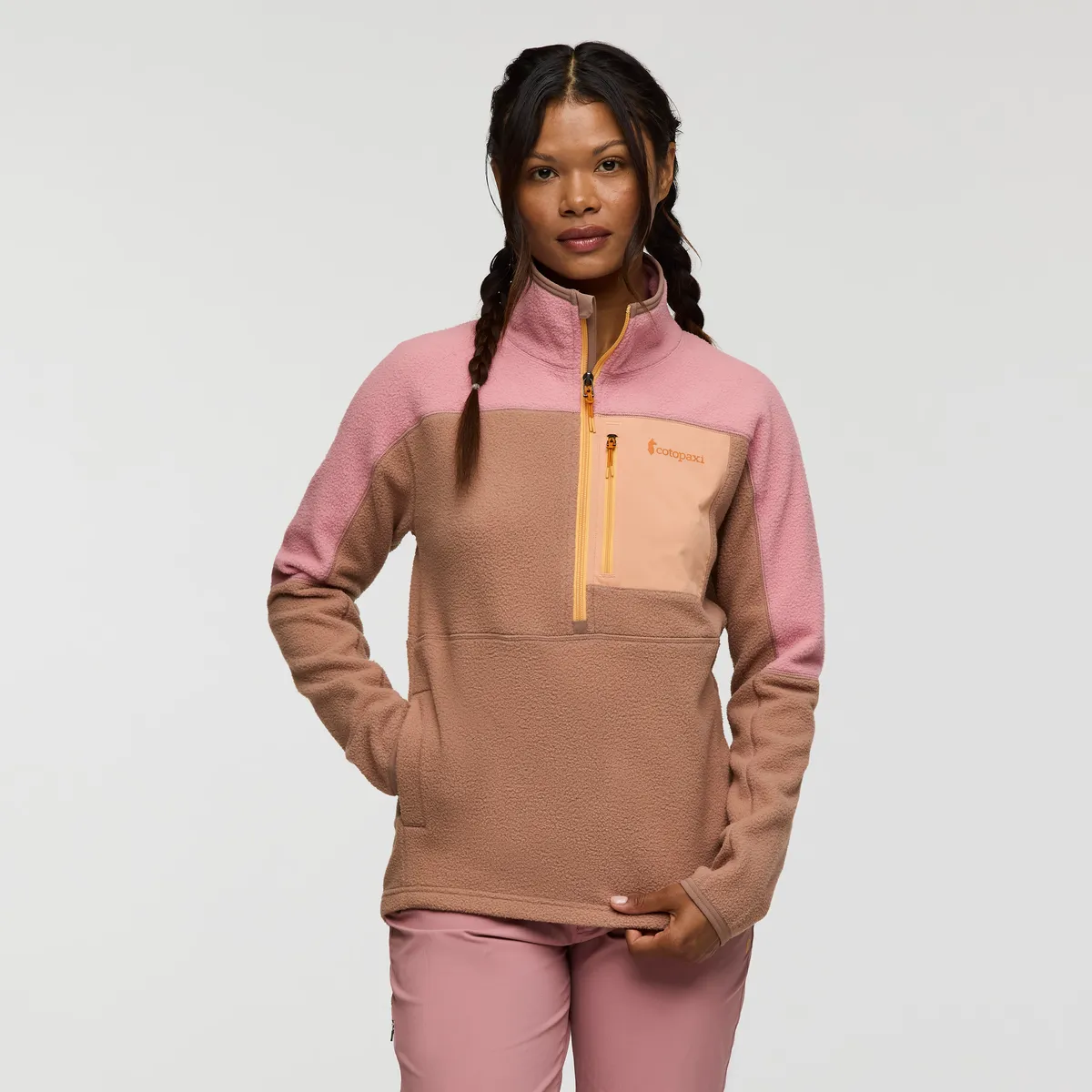 Cotopaxi Abrazo polaire femme Cinder demi-zip douce