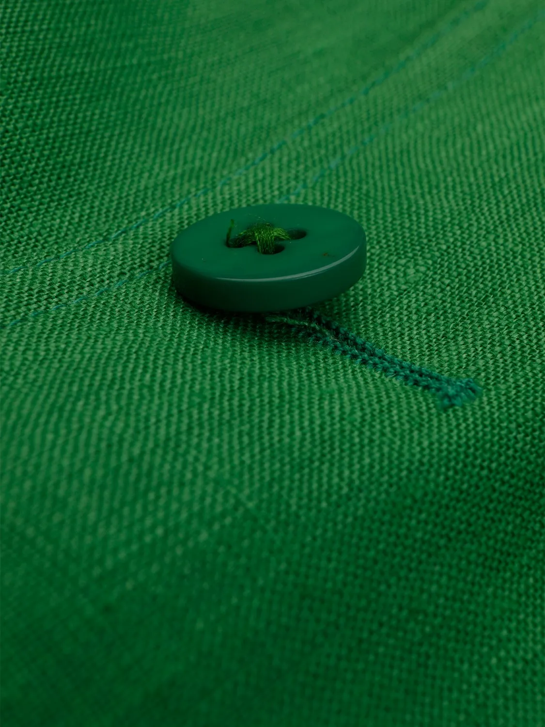 Hollington Tyrol veste lin vert léger