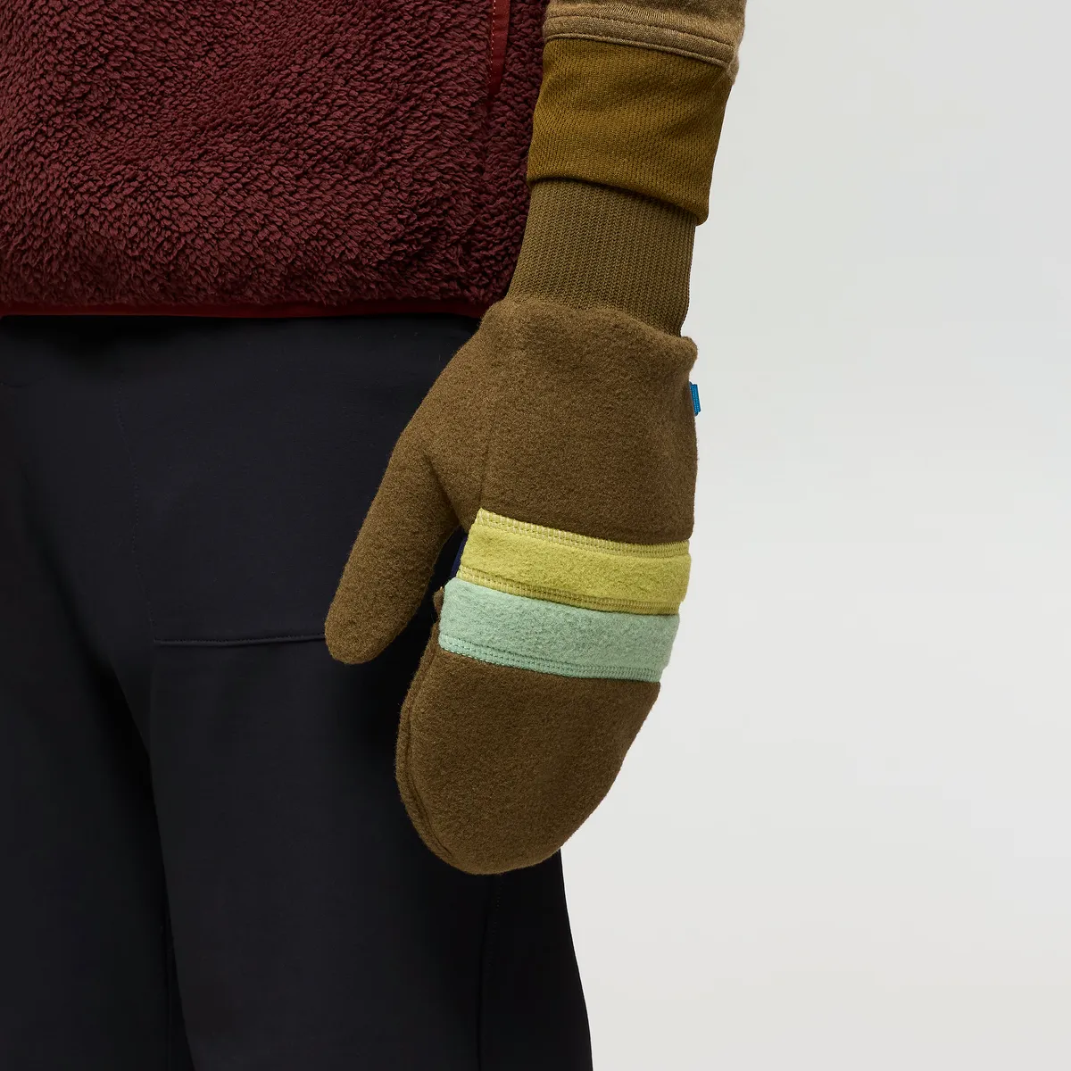 Cotopaxi Teca Fleece Glitten moufles Rusty polaire