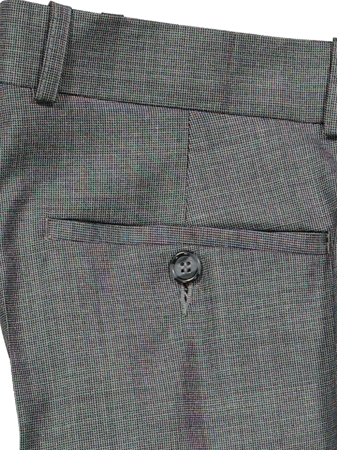 Hollington Siza Natté pantalon laine gris Super 130 taille 42