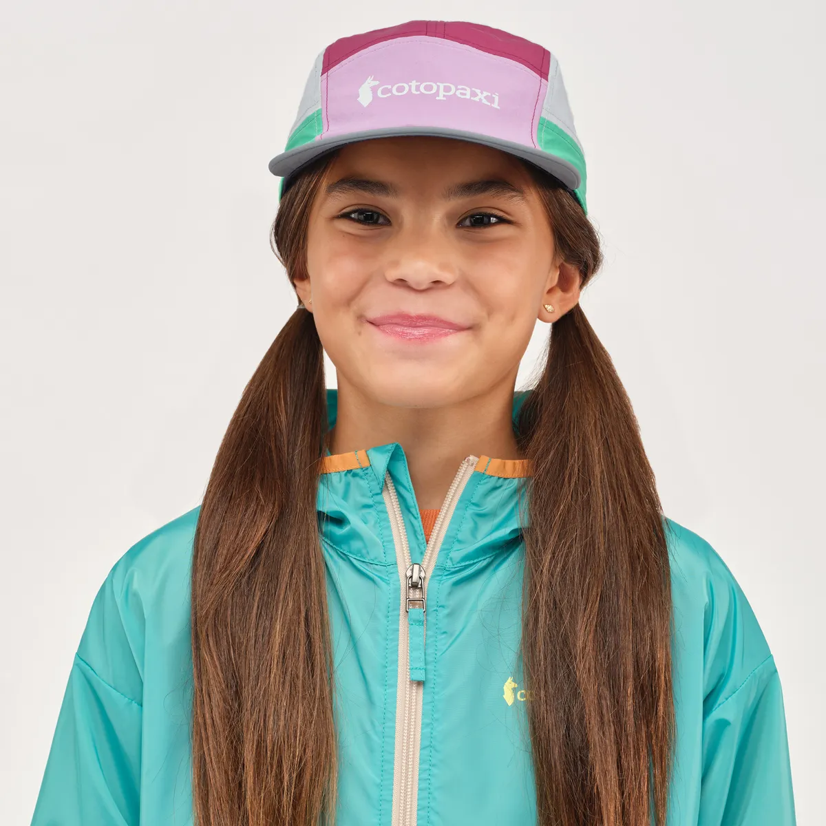 Cotopaxi Tech 5-Panel casquette enfant Orchid Bloom réglable