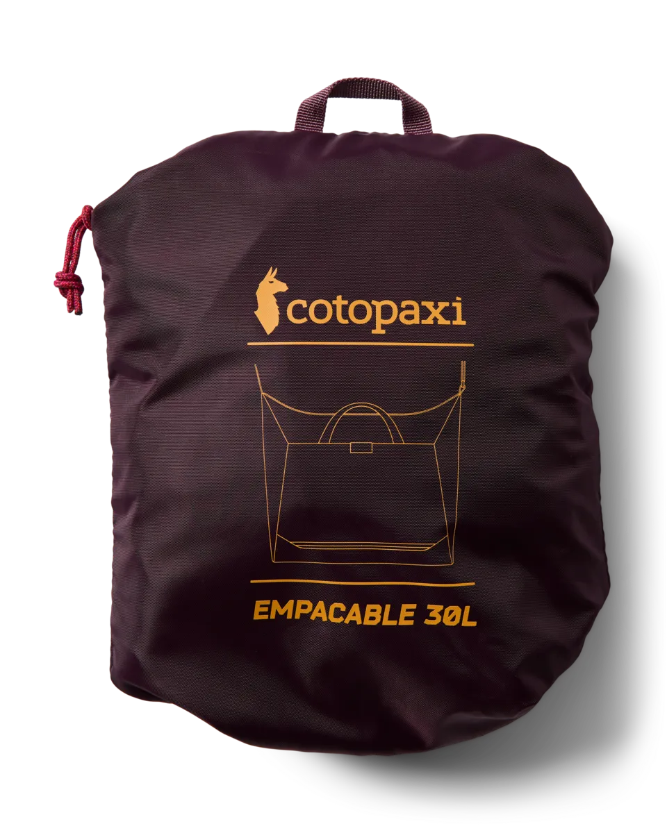 Cotopaxi Empacable 30L Tote tote bag pliable recyclé