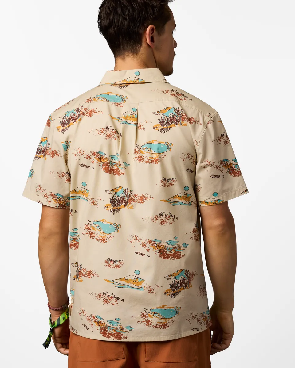 Cotopaxi Estival chemise homme imprimée coton léger