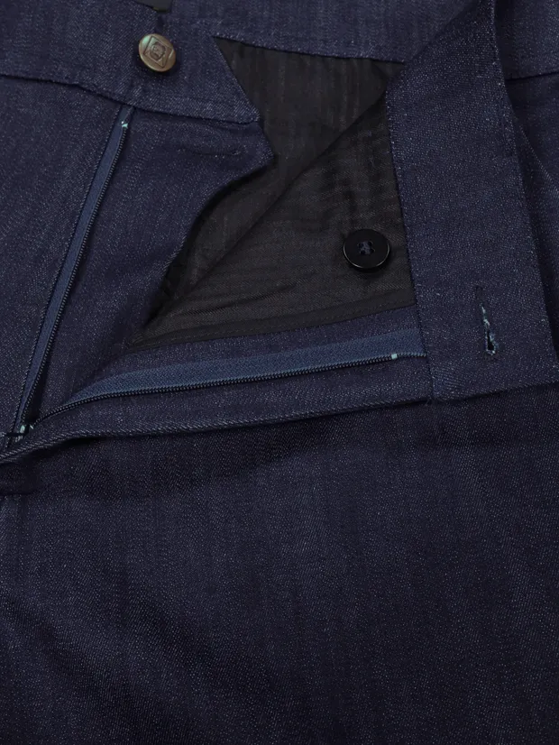 Hollington Cheverny pantalon denim stretch indigo