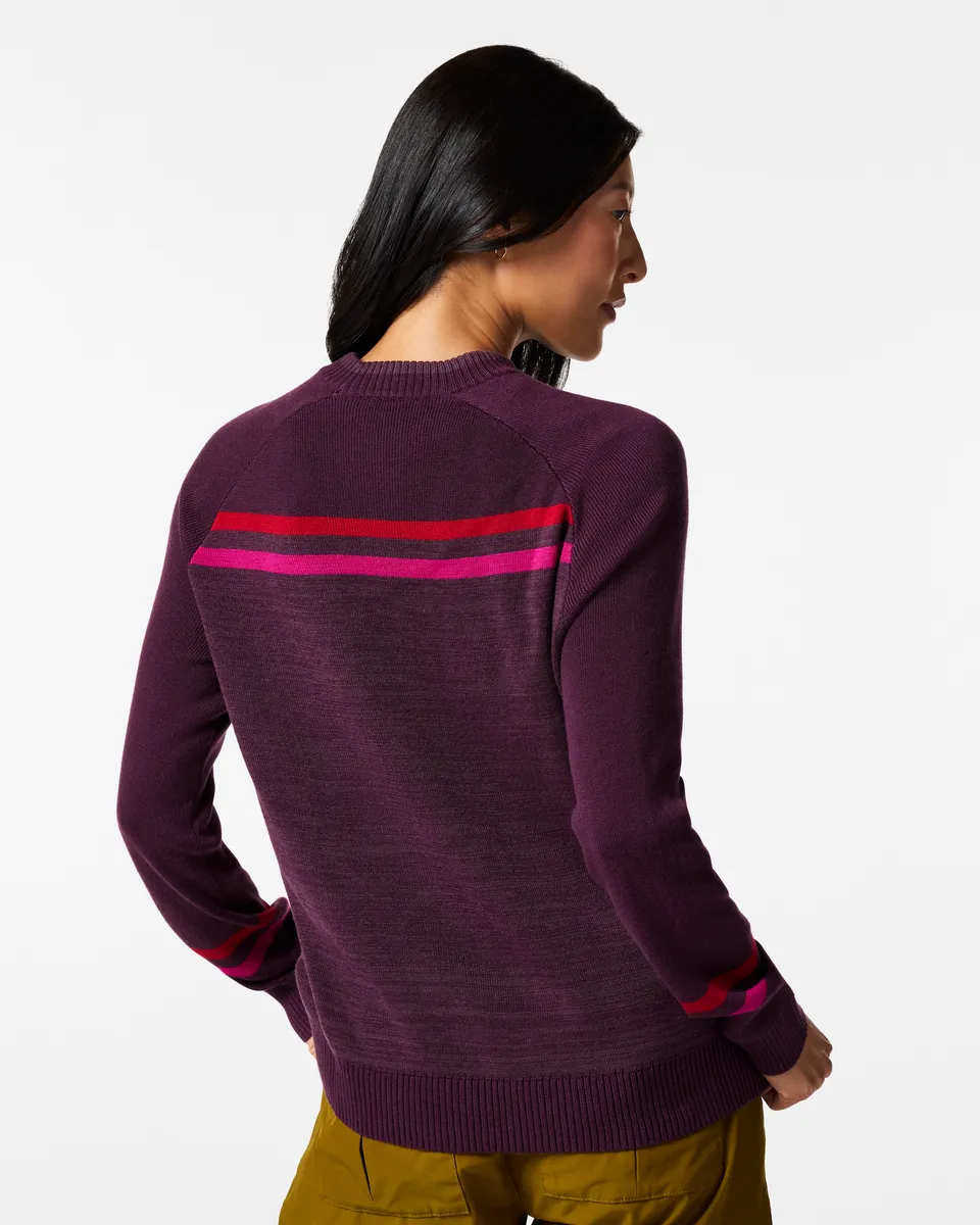Cotopaxi Crew pull tricot femme Chalk tricoté