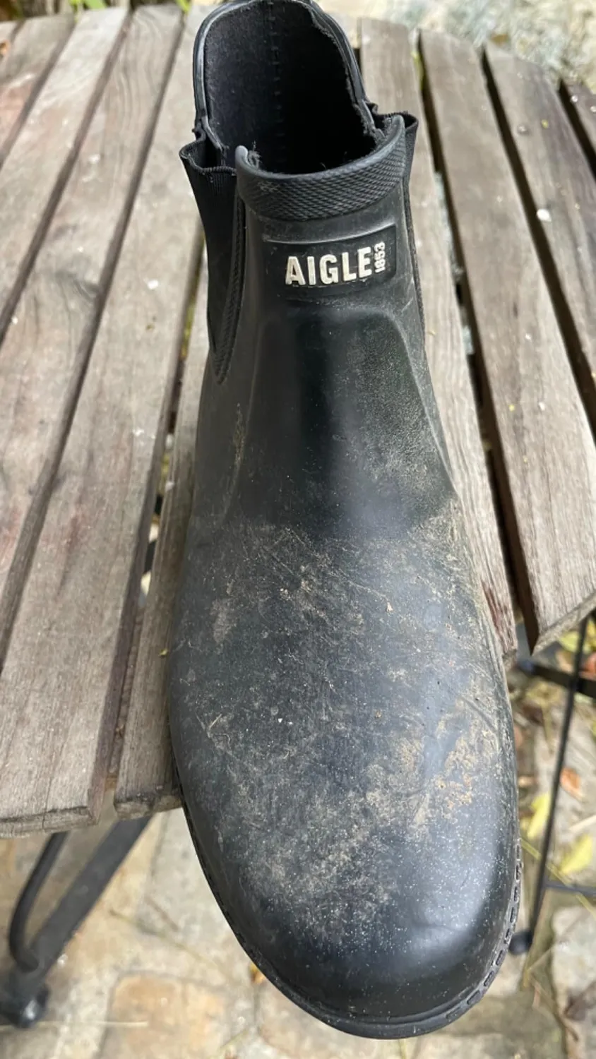 Aigle Carville M 2 bottine pluie homme noir 39 EU