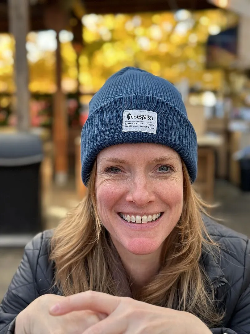 Cotopaxi Wharf bonnet patch chaud extensible