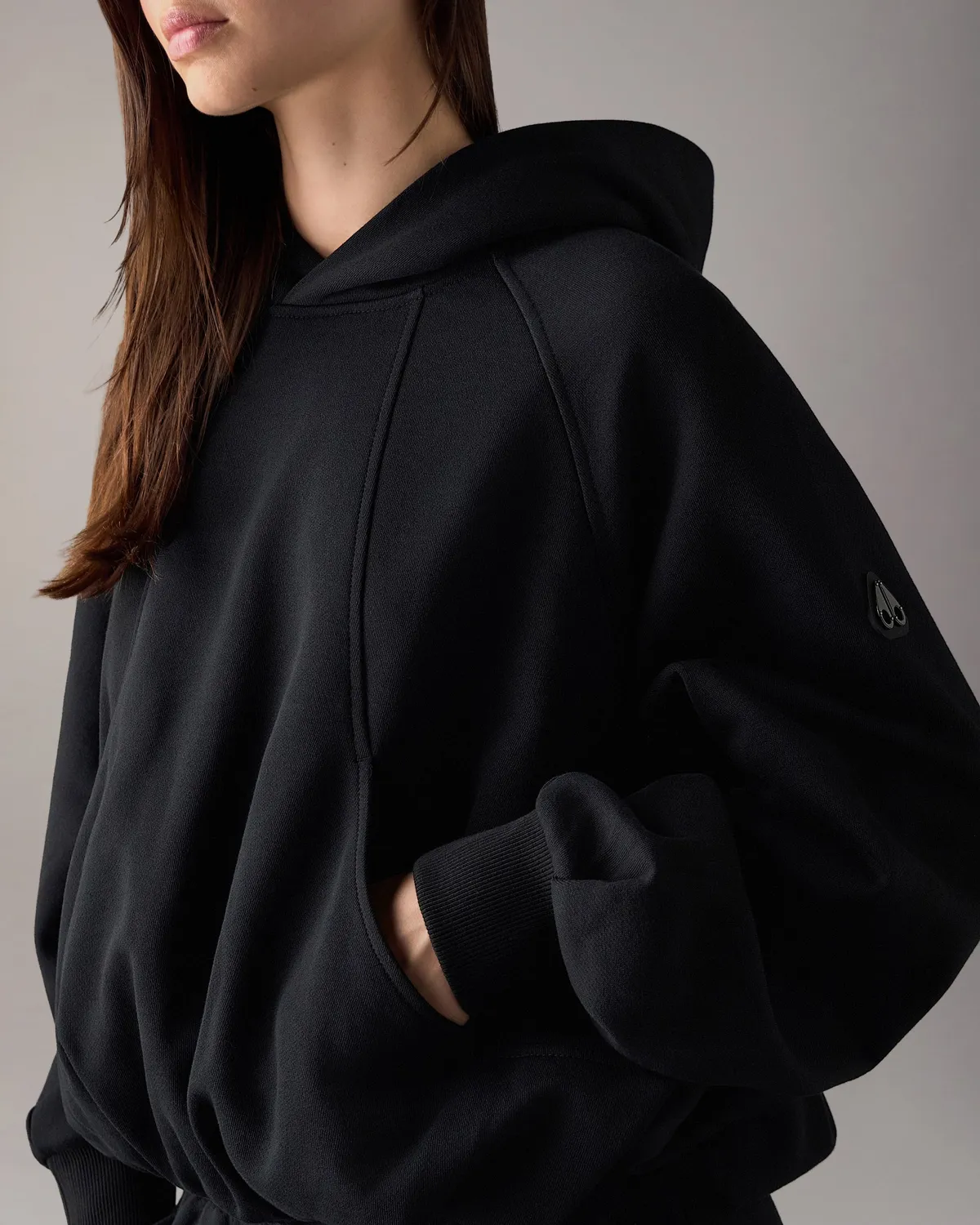 Moose Knuckles YYZ Hoodie sweat noir