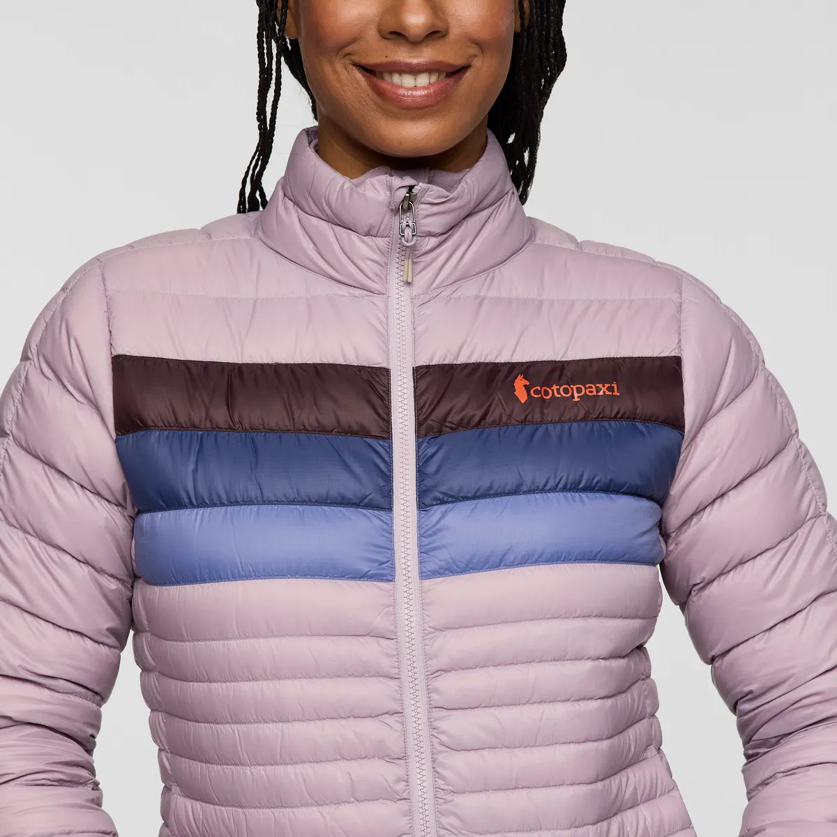 Cotopaxi Fuego doudoune femme duvet Quartz Stripes